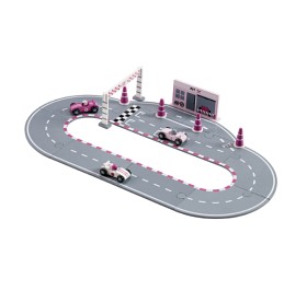 Bild på Kids Concept Racerbilbana (Rosa)