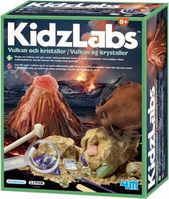 Bild på KidzLabs 4M Vulkan och kristaller