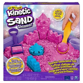 Bild på Kinetic Sand Shimmer Sandslott (Rosa)