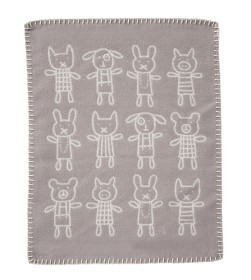 Bild på Klippan Yllefabrik Snuttefilt Hug (Grå)