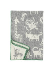 Bild på Klippan Yllefabrik Ullfilt Jungle (Grå)