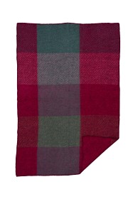 Bild på Klippan Yllefabrik Ullpläd Gotland Check Midi (Rosa)