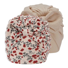 Bild på Konges Slöjd 2-pack Bambi Bonnet (Poppy/brazilian sand)