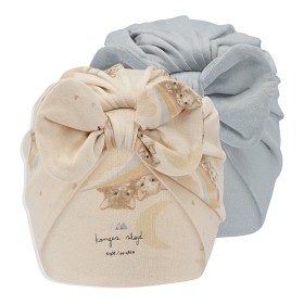 Bild på Konges Slöjd 2-pack Bambi Bonnet (Rainbow kitty/pearl blue)