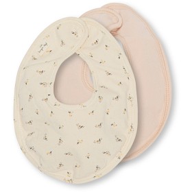 Bild på Konges Slöjd 2-Pack Bibs (Petales/Smoke Gray)