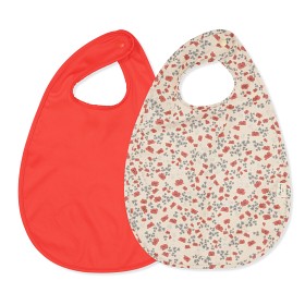 Bild på Konges Slöjd Haklapp 2-pack Poppy