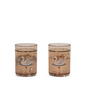 Bild på Konges Slöjd Glittermugg 2-pack (Swan)
