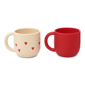 Bild på Konges Slöjd Mugg med Handtag 2-p (Mon Grande Amour)