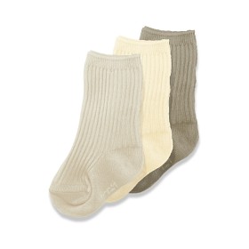 Bild på Konges Slöjd 3-pack Ribbade Strumpor Strl 19-21 (Gray Dawn)