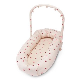 Bild på Konges Slöjd Babynest med Aktivitetsbåge (Amour Rouge)