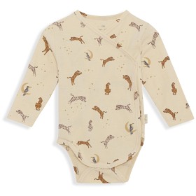 Bild på Konges Slöjd Basic Newborn Ls Body Strl 0-1 mån (Roar)