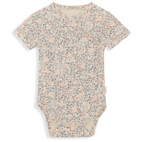 Bild på Konges Slöjd Newborn Body Kortärmad Strl 6 mån (Rose Hip Blue)