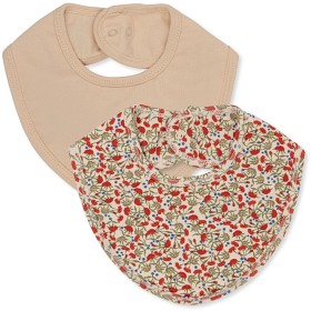 Bild på Konges Slöjd Bibs 2-pack (Carnation/Sun Kiss)