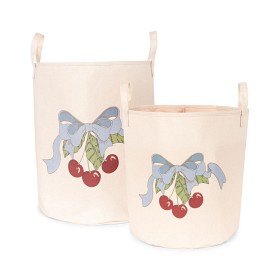 Bild på Konges Slöjd Förvaringskorg 2-pack (Bow Cherry)