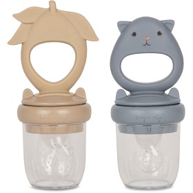 Bild på Konges Slöjd Fruit Feeder Citron/Hamster 2-pack (Warm Clay/Quicksilver)