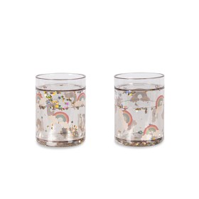 Bild på Konges Slöjd Glittermugg 2-pack (Rainbow)