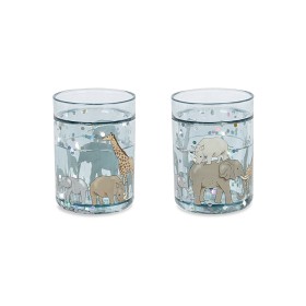 Bild på Konges Slöjd Glittermugg 2-pack (Safari Blå)