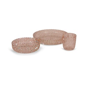 Bild på Konges Slöjd Matservis Glitter (Pink)