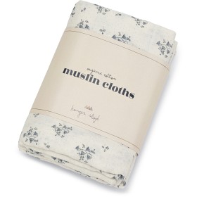 Bild på Konges Slöjd Muslinfilt 3-pack (Clochette Bleue)