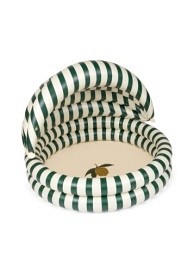 Bild på Konges Slöjd Pool med Solskydd (Green Stripe)