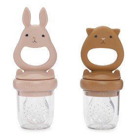 Bild på Konges Slöjd Fruit Feeder 2-p Bunny (Strawberry Ice)