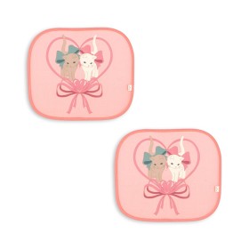 Bild på Konges Slöjd Solskydd för bilen 2-pack (Kitty Bow)