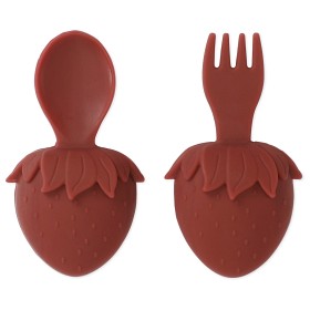 Bild på Konges Slöjd Bestickset Strawberry (Röd)