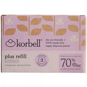 Bild på Korbell PLUS Refill 3-pack GRS-certifierad