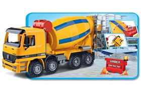 Bild på Lastbil med betongblandare 