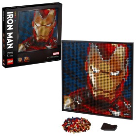 Bild på LEGO ART 31199 Marvel Studios Iron Man - SKADAD FÖRPACKNING