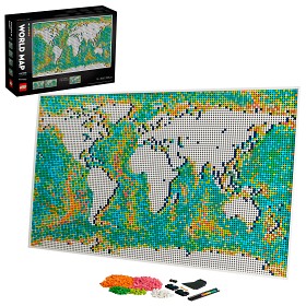 Bild på LEGO Art 31203 Världskarta