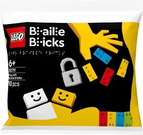 Bild på LEGO Braille Bricks 30711 Lek med punktskriftsklossar