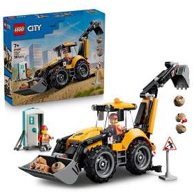 Bild på LEGO City 60480 Gul grävlastare
