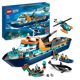 Bild på LEGO City Exploration 60368 Polarutforskare och skepp