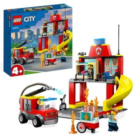 Bild på LEGO City Fire 60375 Brandstation och brandbil
