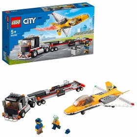 Bild på LEGO City Great Vehicles 60289 Transport med flyguppvisningsjet