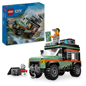 Bild på LEGO City Great Vehicles 60447 4-hjulsdriven terrängbil för bergskörning