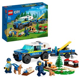Bild på LEGO City Police 60369 Polisens mobila hundträning