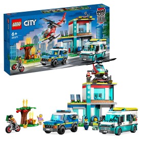 Bild på LEGO City Police 60371 Utryckningsfordonens högkvarter
