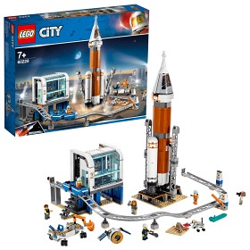 Bild på LEGO City Space Port 60228 - Rymdraket och uppskjutningskontroll