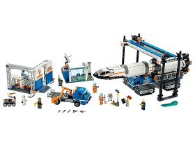 Bild på LEGO City Space Port 60229 Raketmontering och transport