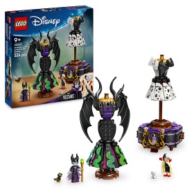 Bild på LEGO Disney Classic 43262 Maleficents och Cruella De Vils klänningar
