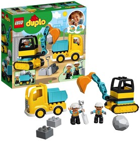 Bild på LEGO DUPLO 10931 Lastbil och grävmaskin