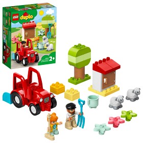 Bild på LEGO DUPLO Town 10950 Traktor och djurskötsel