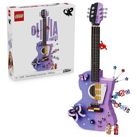 Bild på LEGO Editions Music 43031 Olivia Rodrigos tvåfärgade gitarr