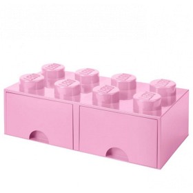 Bild på LEGO Förvaring med låda 8 (Rosa)