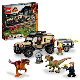 Bild på LEGO Jurassic World 76951 Pyroraptor & dilophosaurus transport
