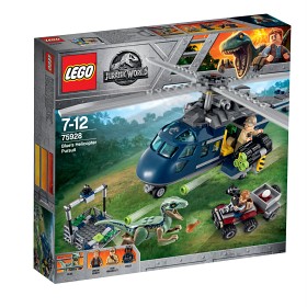 Bild på LEGO Jurassic World - Blues helikopterjakt 75928