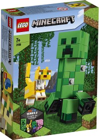 Bild på LEGO Minecraft 21156 BigFig Creeper™ och ozelot