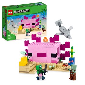 Bild på LEGO Minecraft 21247 Axolotlhuset